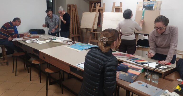 Corso di Disegno e Pittura alla “Ricchino” di Rovato