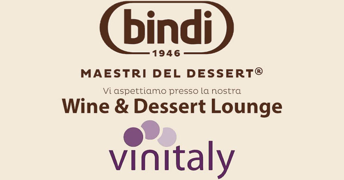 Bindi, la più grande pasticceria d’Italia dal 1946 è partner di Vinitaly 2023