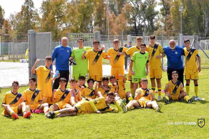 Juve Stabia, Under 15 ai playoff nazionali dopo la vittoria di Latina - Vivicentro