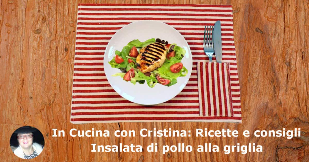 Insalata di pollo alla griglia