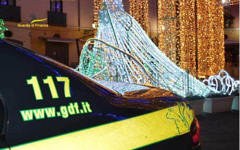 Luci d’Artista a Salerno, indagine GdF per turbativa d’asta nel 2021-22