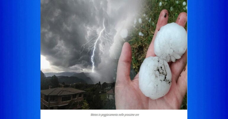 Meteo 10-12 Maggio 2023: Treno di cicloni verso l’Italia