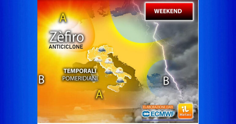 Meteo 26 Maggio 2023: Weekend tra Sole e ancora Temporali!