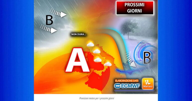Meteo 4-6 Maggio 2023: Dalle piogge battenti al sole e un caldo estivo