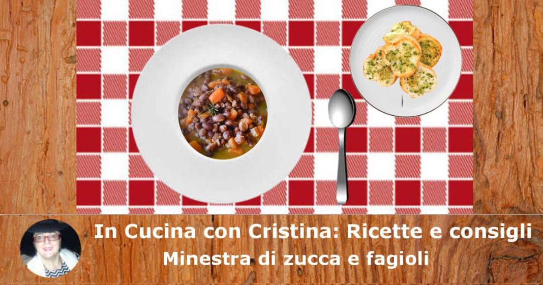 Minestra di zucca e fagioli: la ricetta Minestra di zucca e fagioli: la ricetta