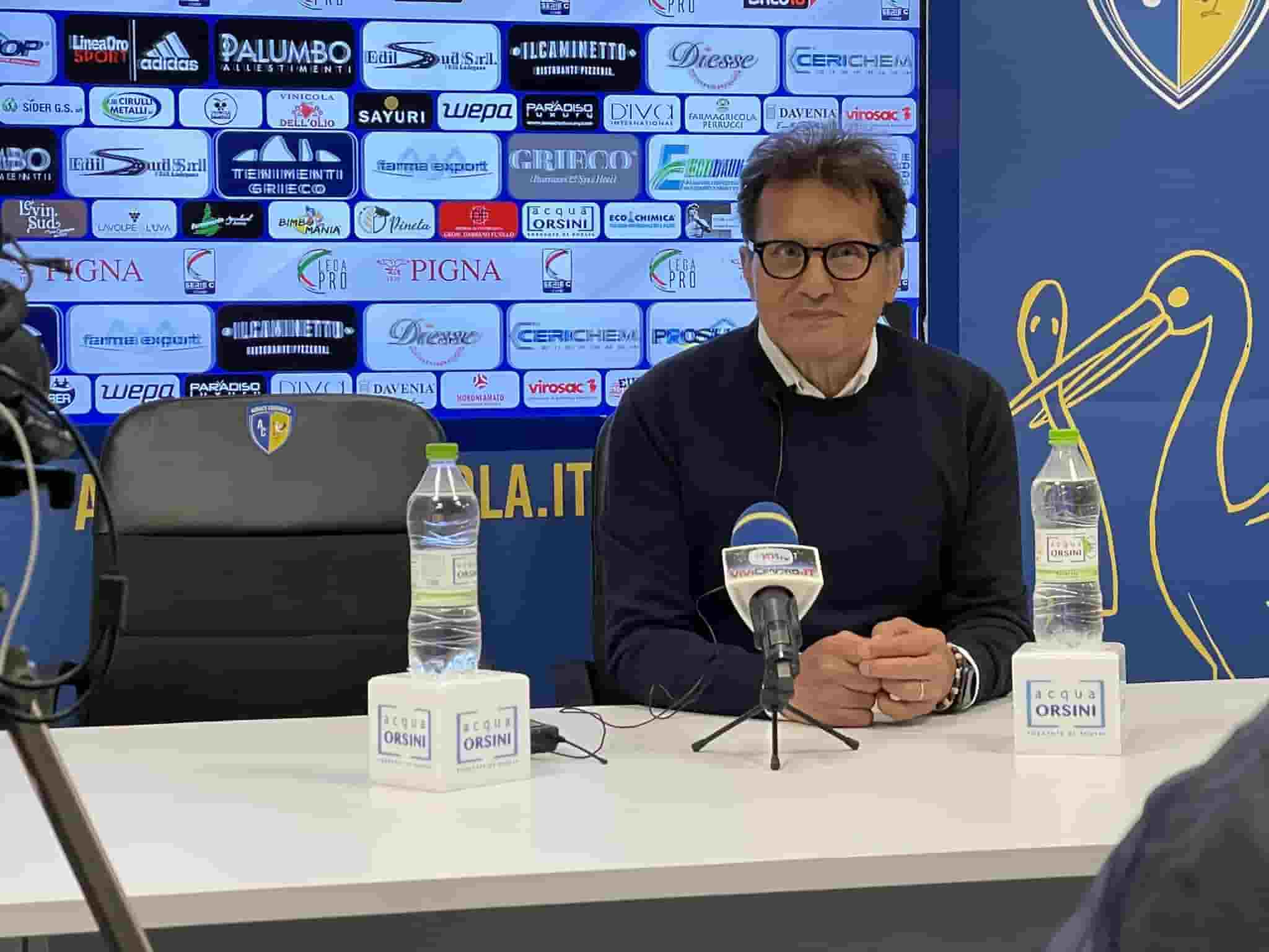 Novellino Cerignola Juve Stabia
