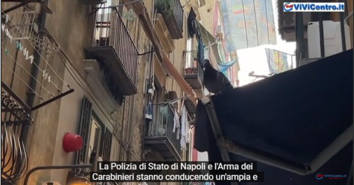 Polizia e Carabinieri insieme contro il crimine nei Quartieri Spagnoli di Napoli