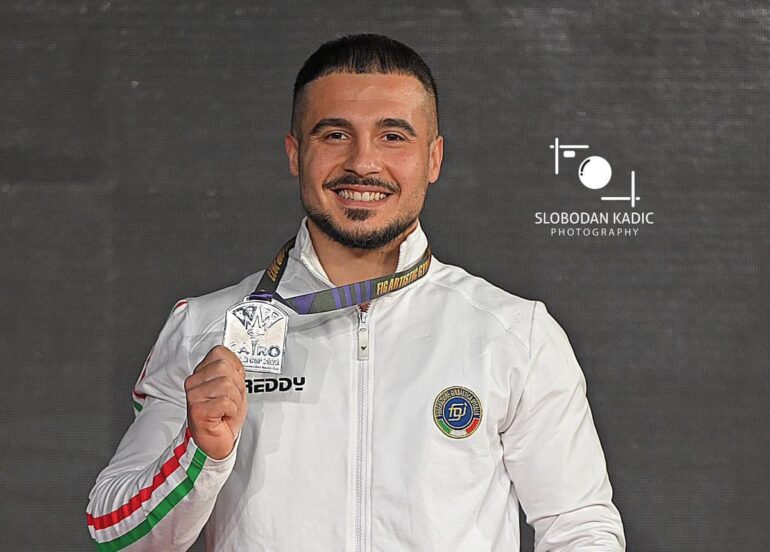 Salvatore Maresca orgoglio stabiese: medaglia d’argento agli anelli