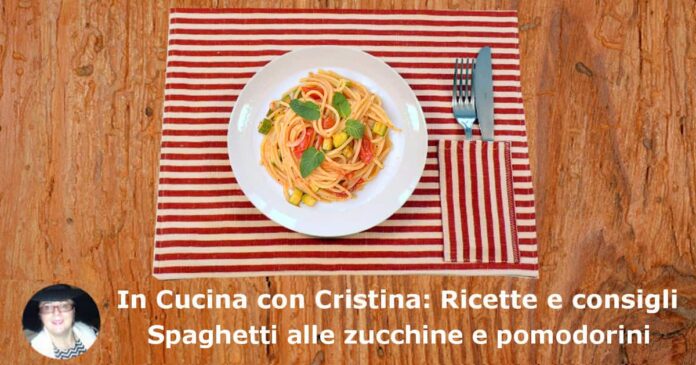 Spaghetti alle zucchine e pomodorini-min