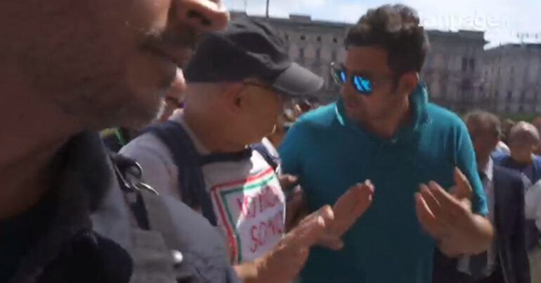 Funerale di Berlusconi, tensione in piazza Duomo a Milano