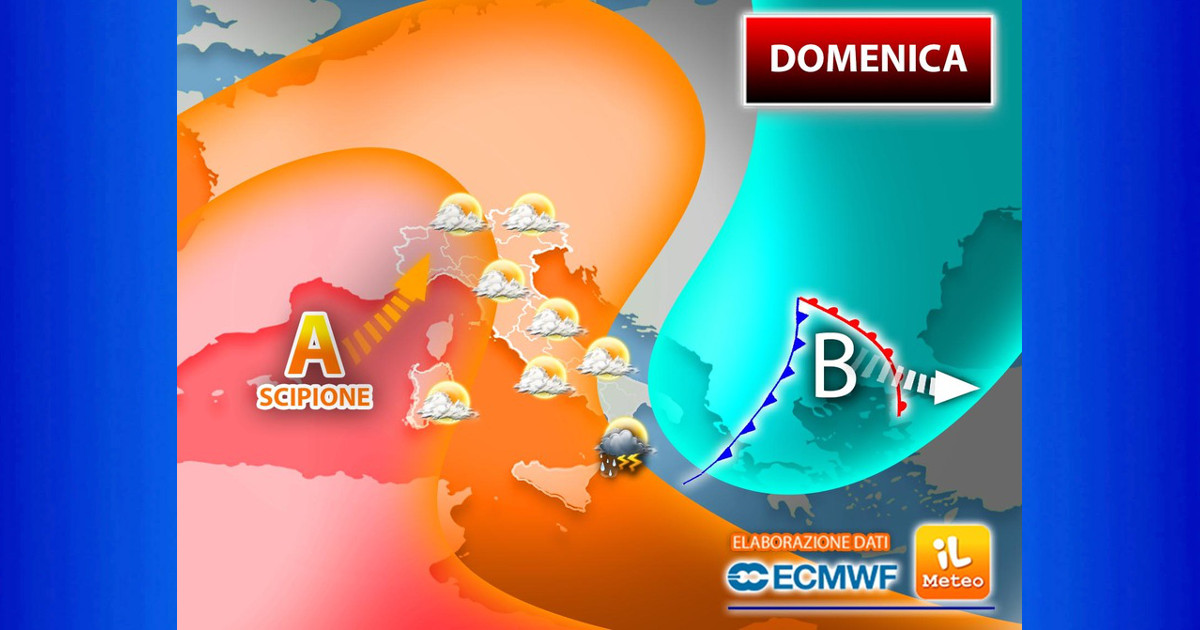 Meteo 25 giugno 2023, domenica