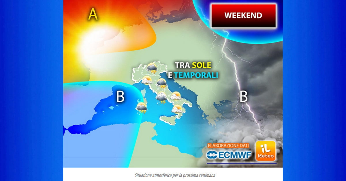 Meteo 3 Giugno 2023