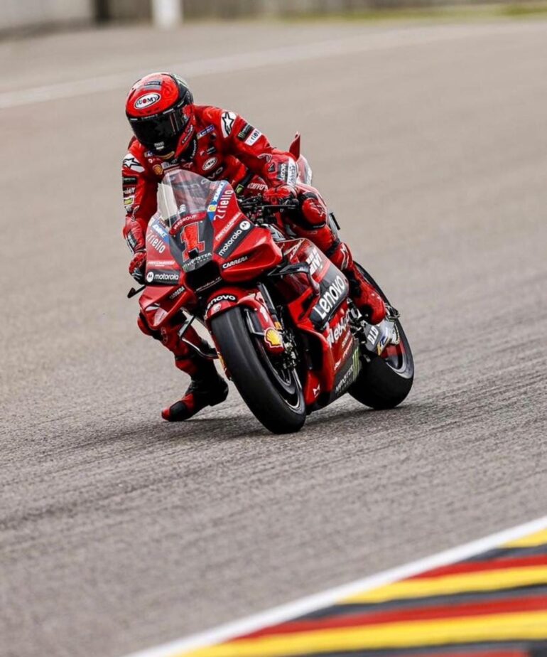 Pole position per Pecco Bagnaia al Sachsenring!