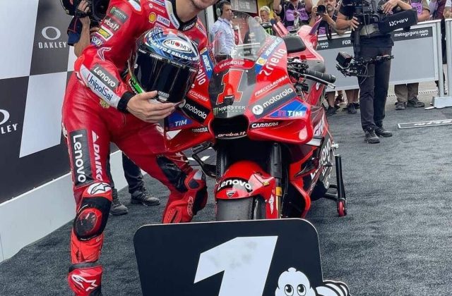 Pole Position  per Pecco Bagnaia, di rabbia al Mugello!