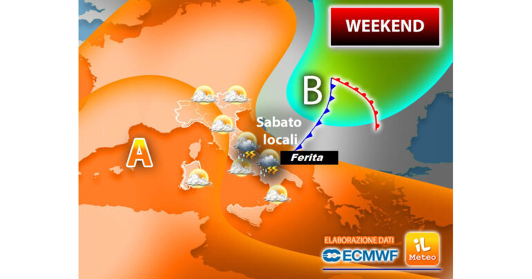 Meteo 24 Giugno 2023: Ultimi temporali, poi alta pressione ovunque
