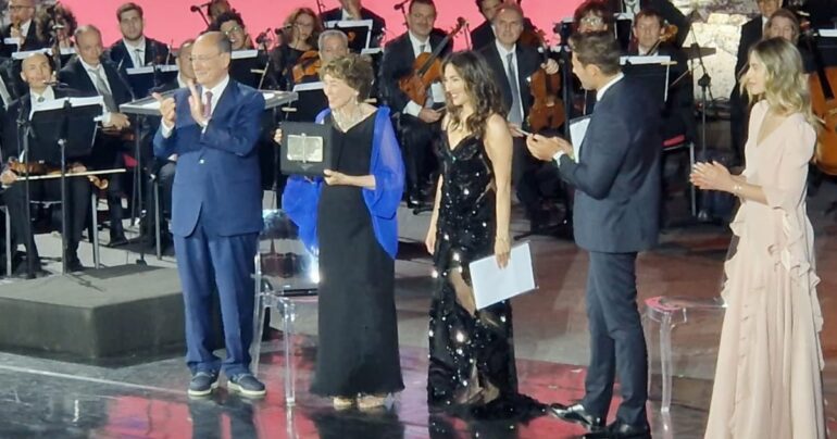 Taobuk tredicesima edizione. Il gala al Teatro Antico