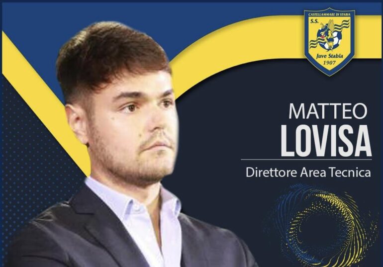 Juve Stabia, Matteo Lovisa è il nuovo direttore dell’Area Tecnica