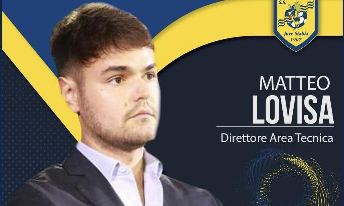 Juve Stabia, Matteo Lovisa è il nuovo direttore dell’Area Tecnica