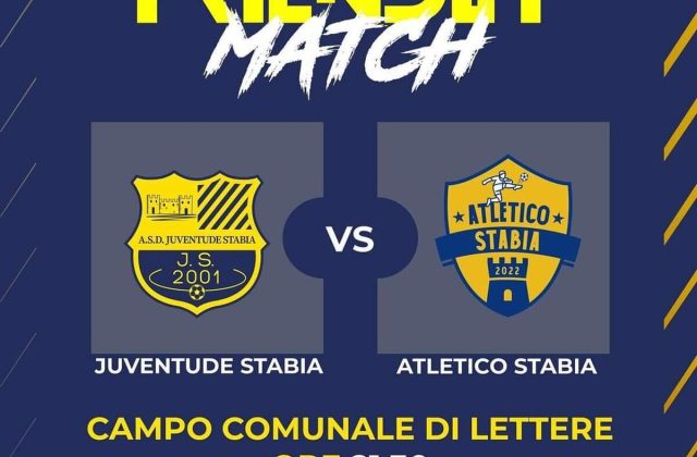 Juventude Stabia: Domani la prima amichevole contro l’Atletico Stabia