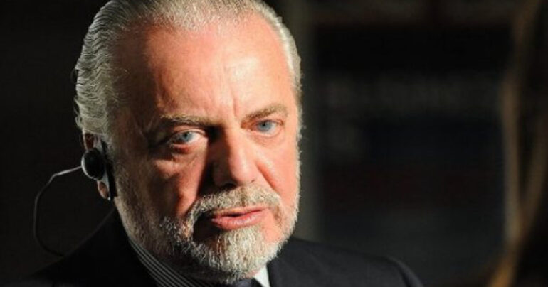 Napoli, De Laurentiis: “Nuovo stadio in tre anni”