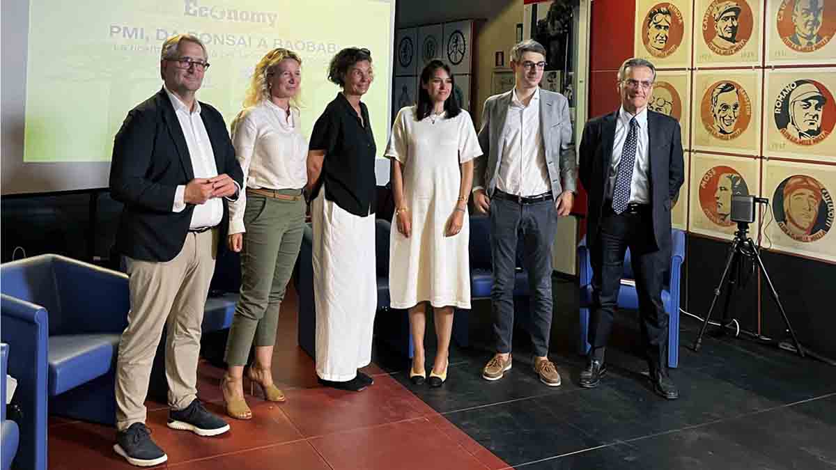 Economy P.M.I. Brescia da sx Foppiani, Voltolina, Gregori, Tripoli, Poli, Luciano