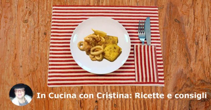 Fritto Misto di Mare con Polenta al Limone