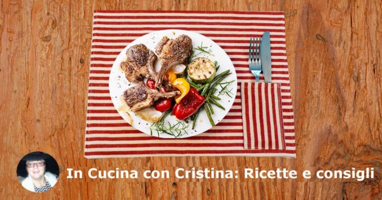 Grigliata di Agnello con erbe aromatiche e verdure di stagione