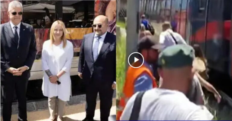 Frecciarossa fantasma e la Circumvesuviana sotto il sole