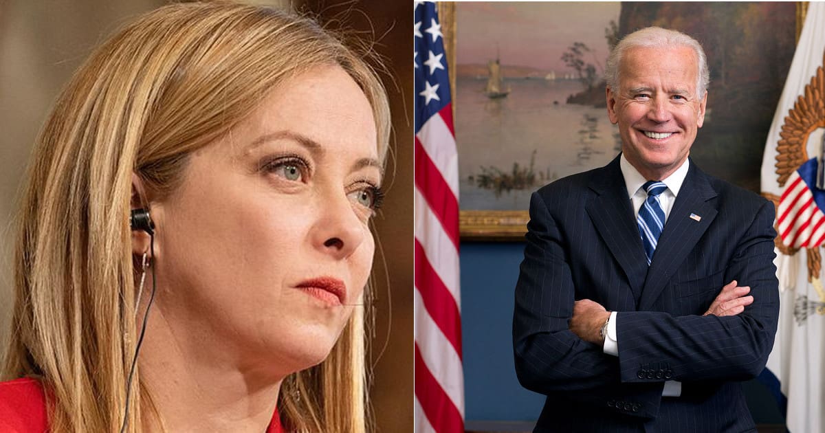 Incontro Italia-Usa, Meloni-Biden