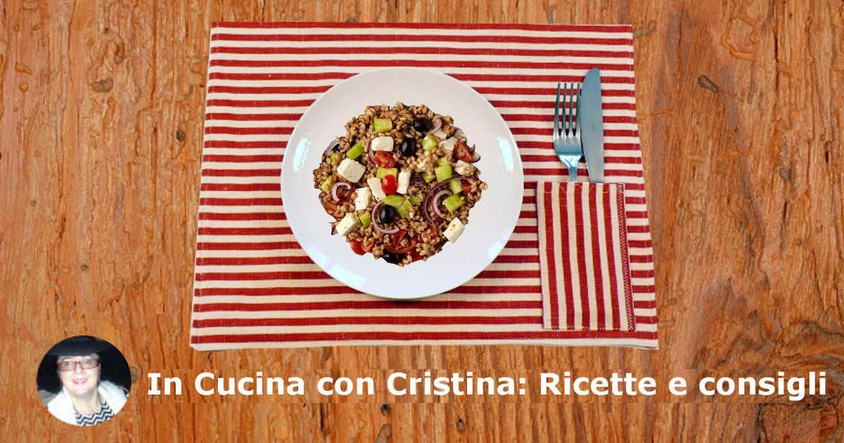 Insalata di farro alla mediterranea