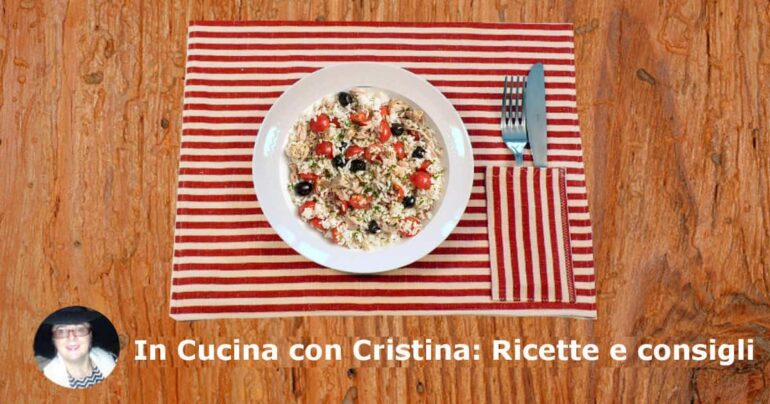 Insalata di riso estiva