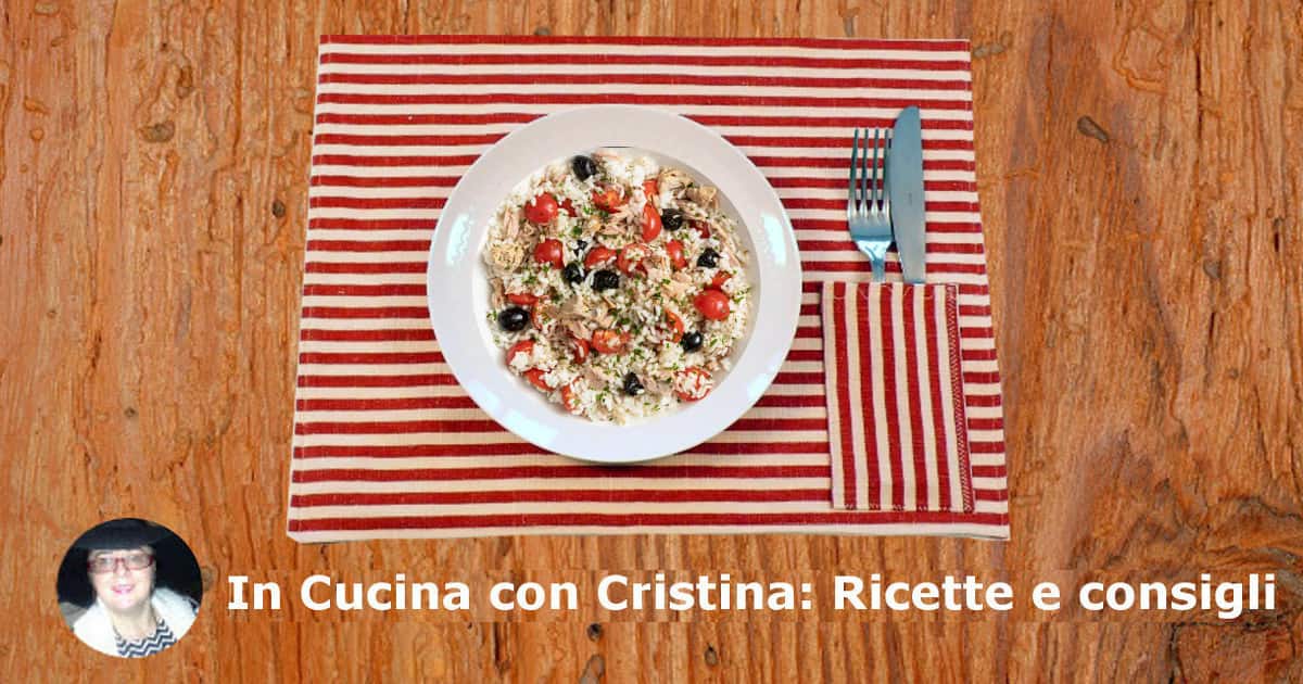 Insalata di riso estiva
