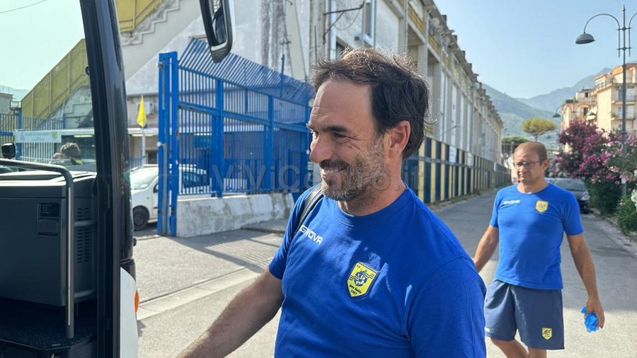 Juve Stabia Partenza Ritiro di Alfedena 2023-2024 (12) MISTER PAGLIUCA editoriale Monterosi Tuscia