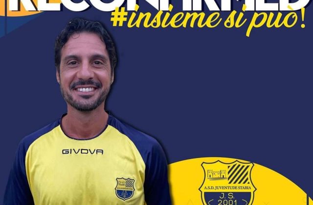 Juventude Stabia: Giuseppe Di Nola rinnova con i gialloblè