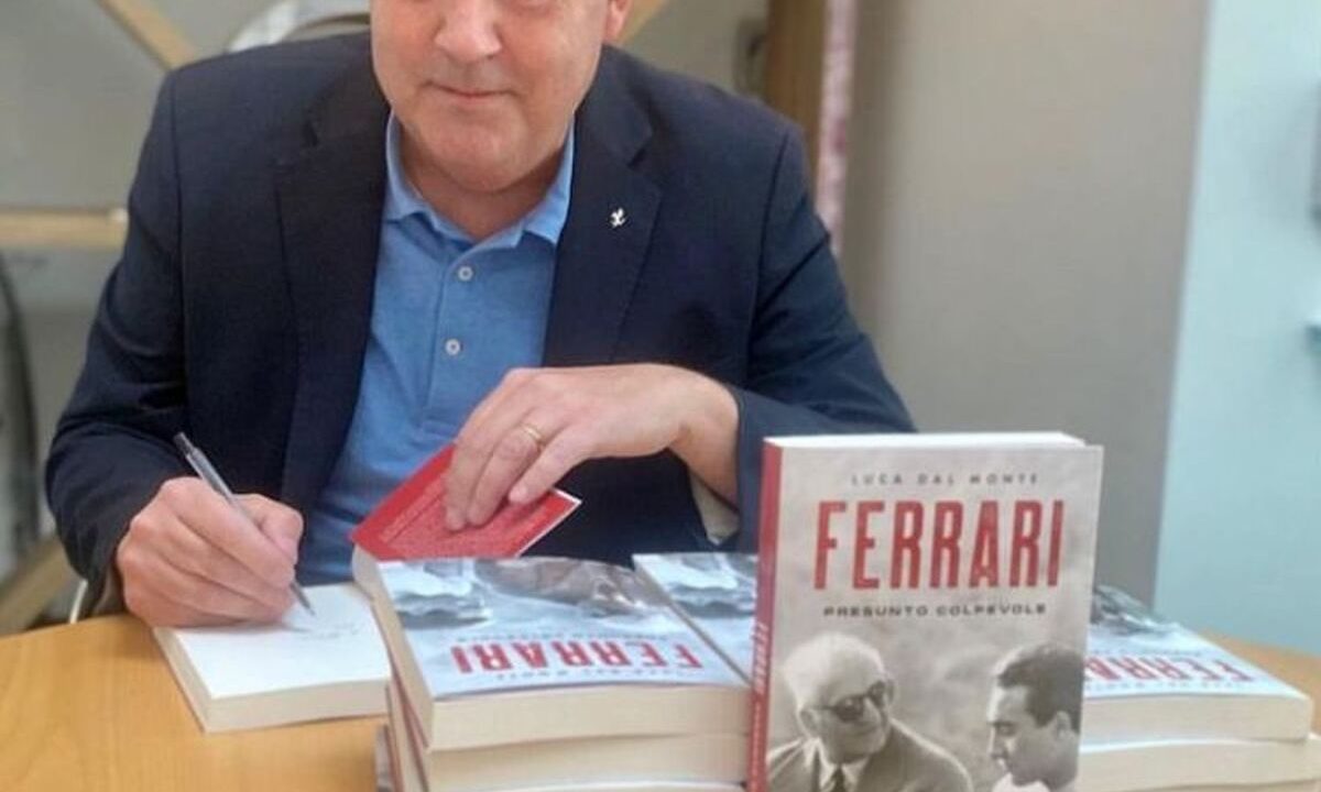 Luca Dal Monte presenta il suo nuovo libro: “Ferrari, presunto colpevole”