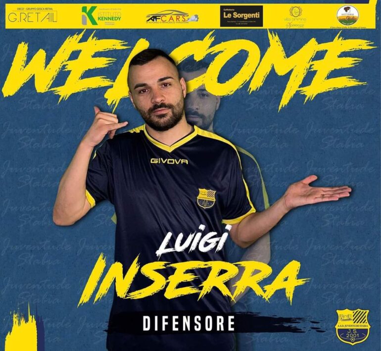 Juventude Stabia: Luigi Inserra nuovo rinforzo del reparto difensivo
