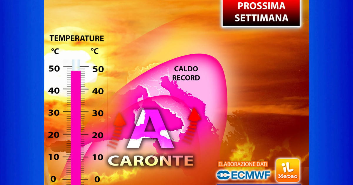 Meteo 15 Luglio 2023 e Prossima settimana