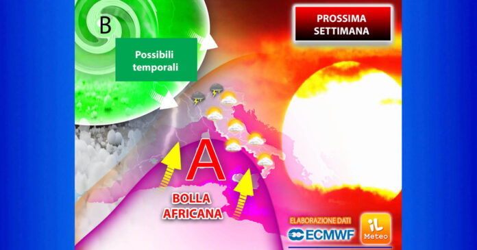 Meteo 9 Luglio 2023 e Prossima settimana