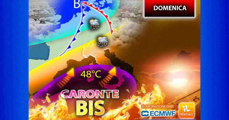 Meteo 23 Luglio 2023: Caronte bis in arrivo, mai così caldo in Italia!