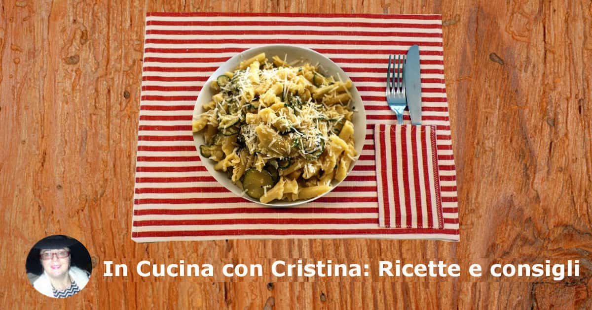 Pasta Zucchine e Pecorino