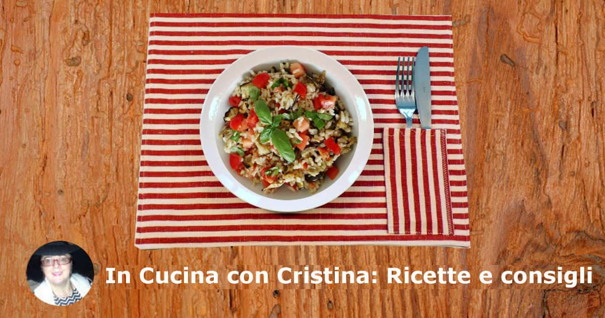 Risotto alle Melanzane e Pomodorini