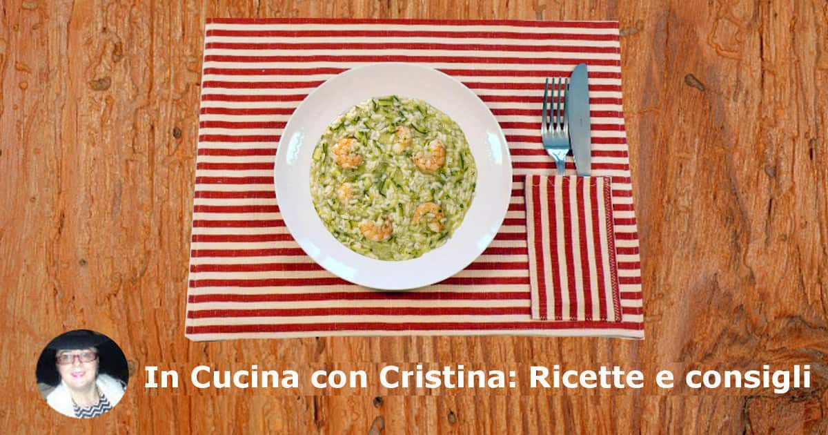 Risotto alle Zucchine e Gamberetti