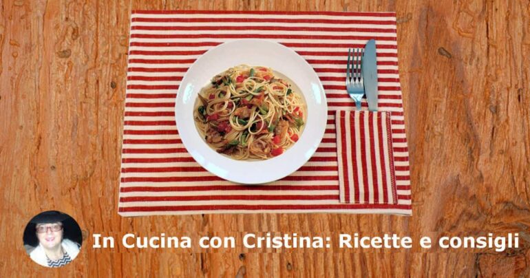 Spaghetti con vongole e zucchine