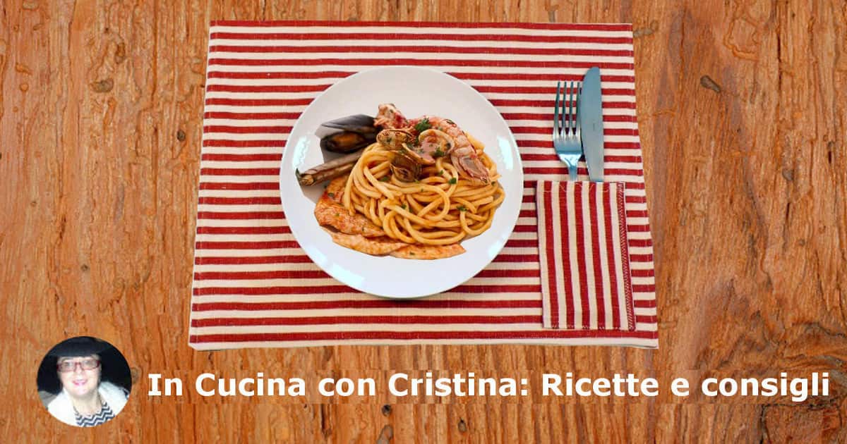 Spaghetti con Pomodoro Pesce e Vongole