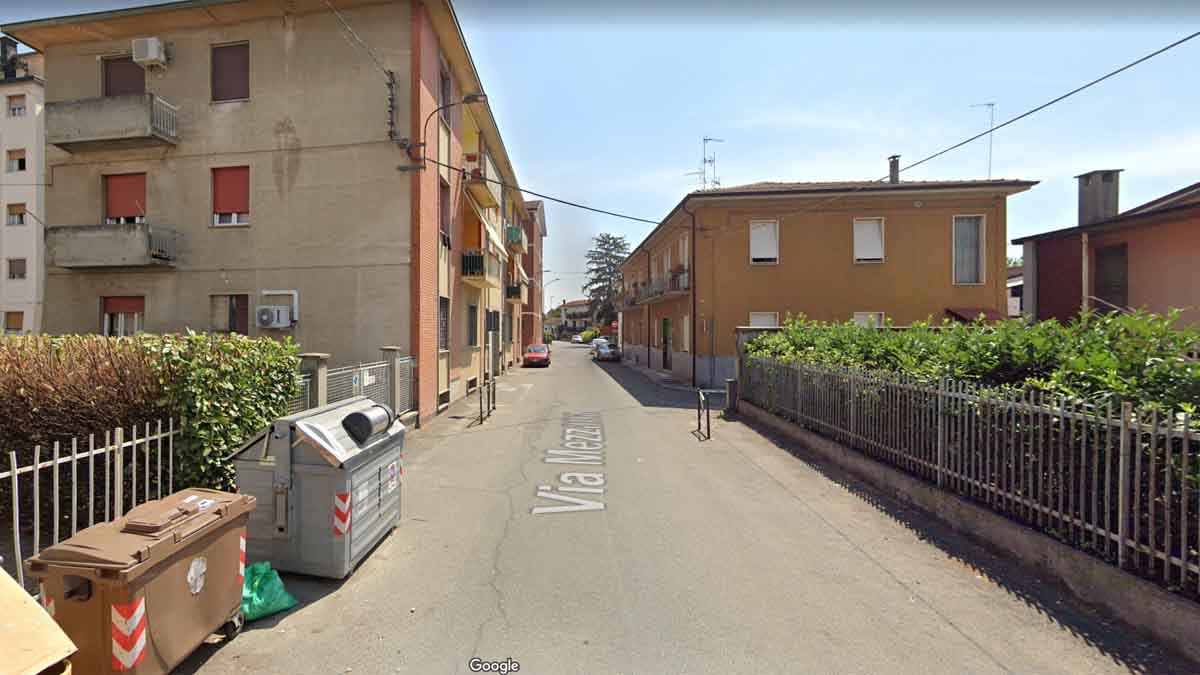 Strangolamento Voghera Via Mezzana