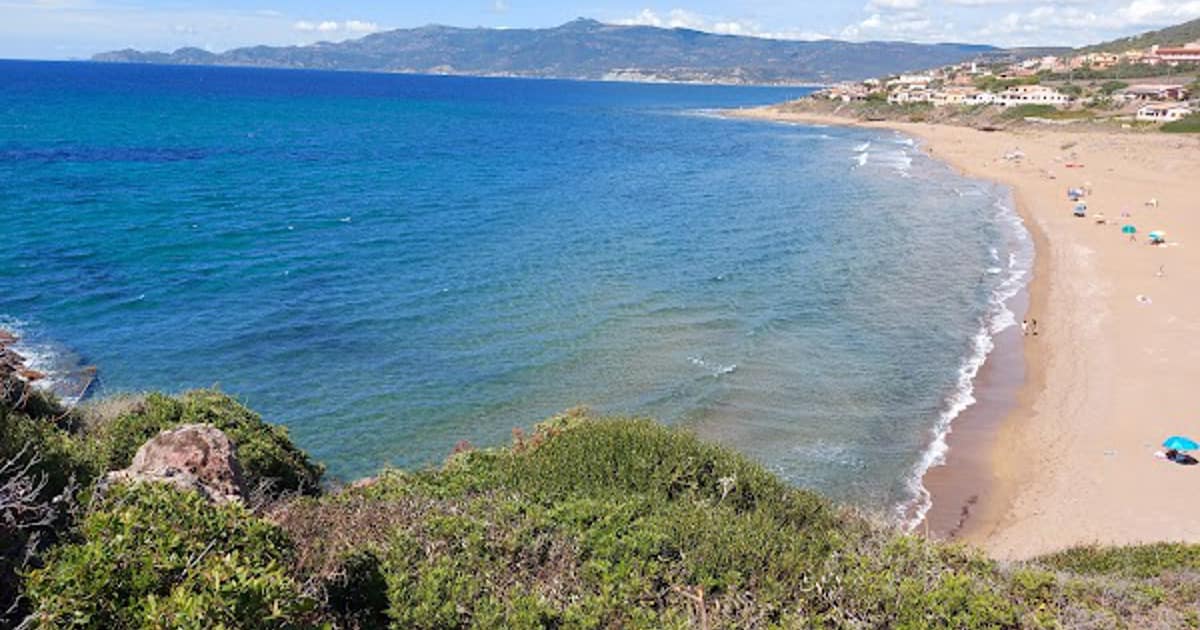 Tragedia a Porto Alabe, spiaggia-min