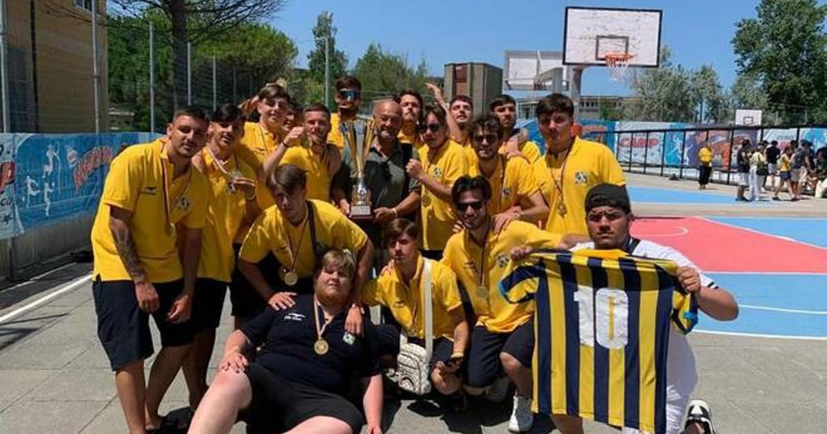 campionato di calcio a 7 Csi a Cesenatico
