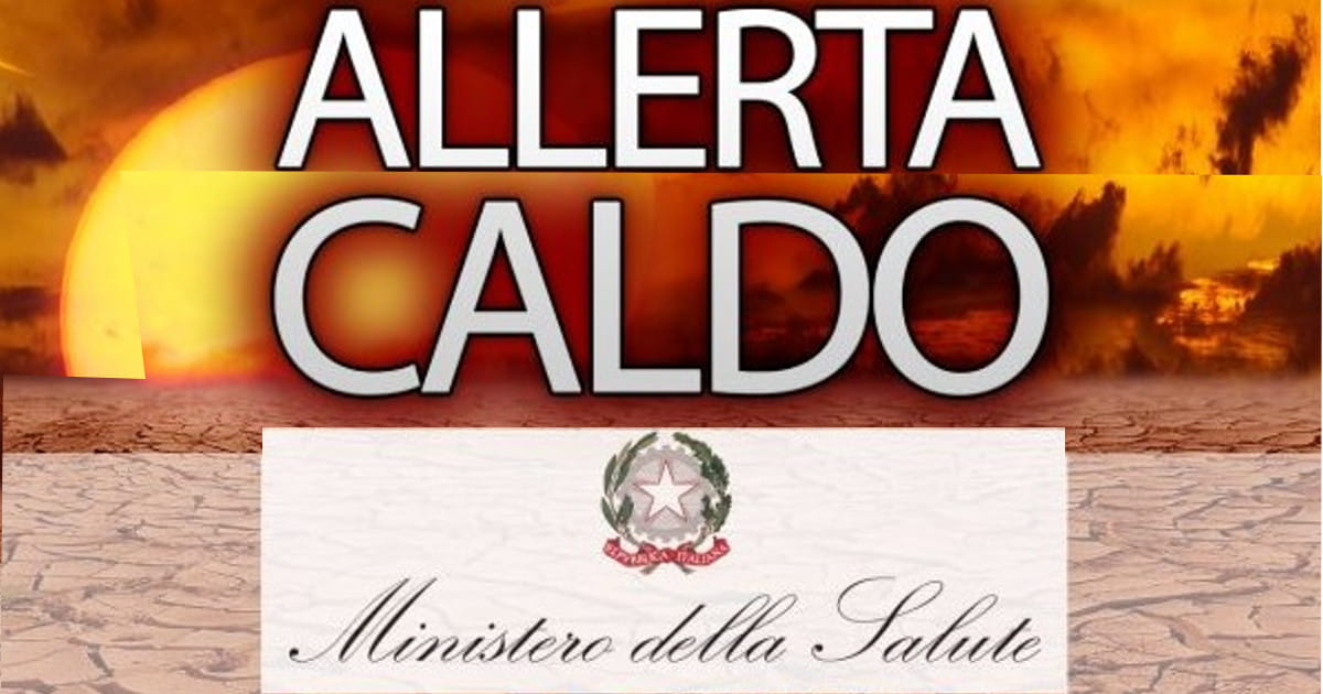 Allerta Caldo Ministero della Salute