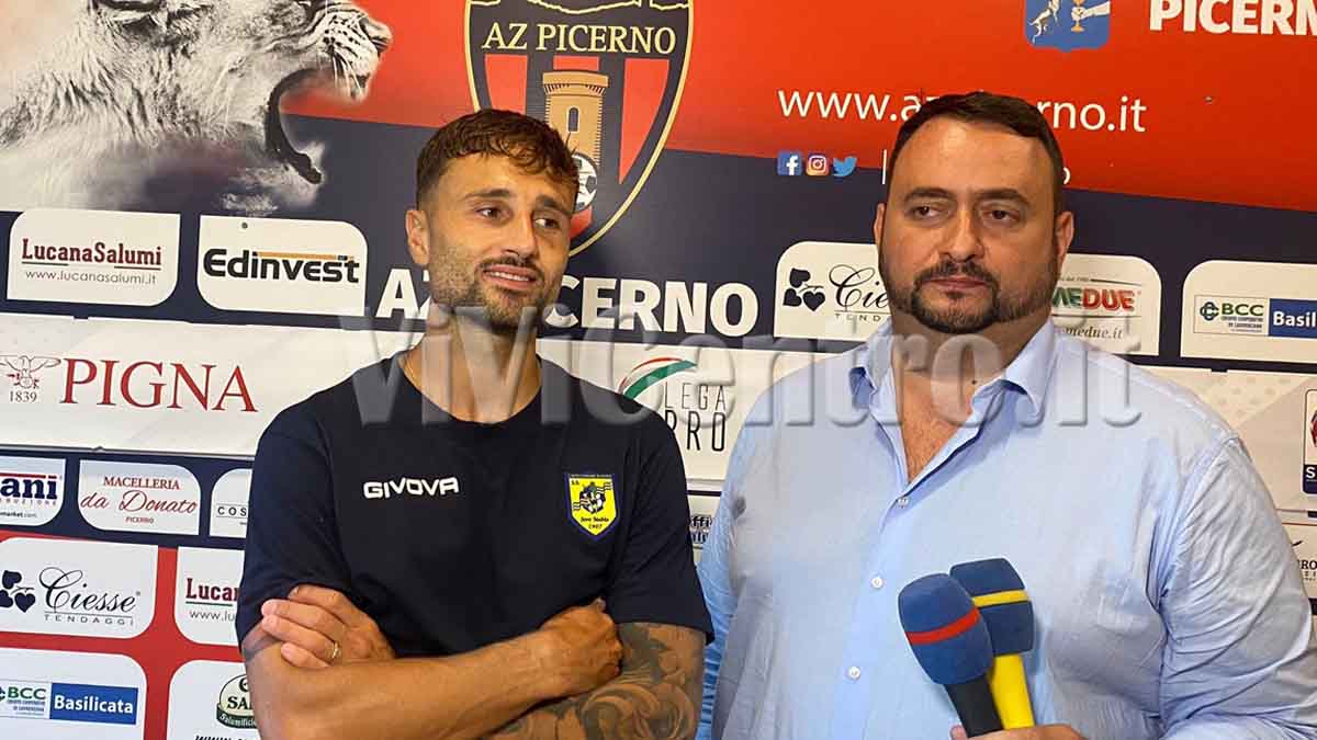 ALLENAMENTO CONGIUNTO AZ PICERNO JUVE STABIA ALBERTO GERBO