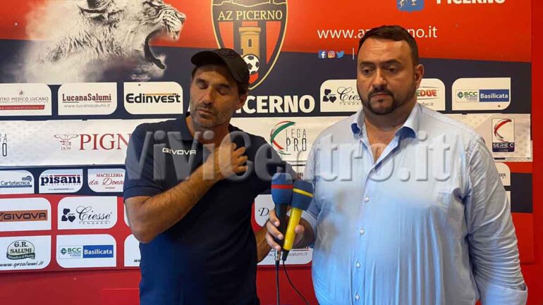 Picerno – Juve Stabia, Pagliuca: Dobbiamo completare le coppie. Sono contento del lavoro della società!